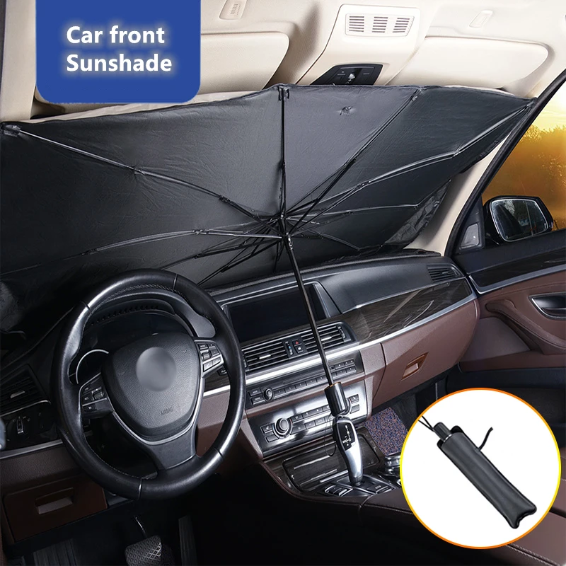Tech Car Accessories - Car Windshield Sunshade Multi-functional Convenient Foldable