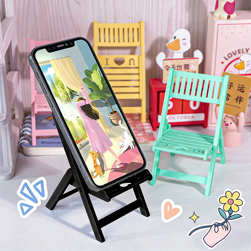 Mini Folding Chair Phone Stand - đánh giá và giá Kawaii Tech Accessories