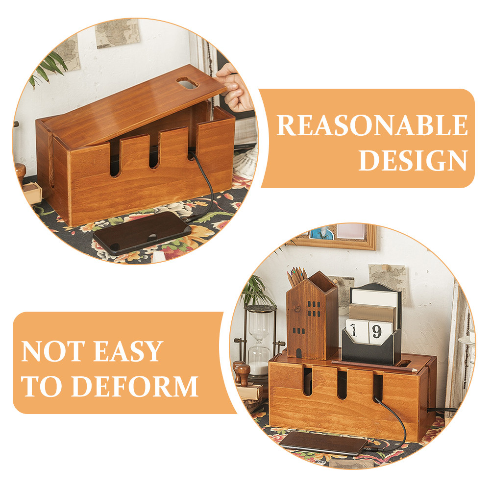 Desk Cable Organizers Box Cabl - đánh giá và giá Tech Accessories Storage